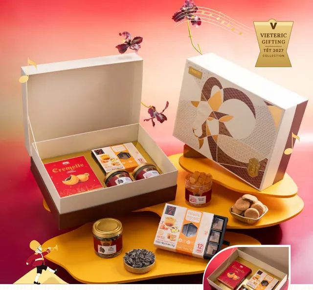 Set quà Golden Prestige 2703