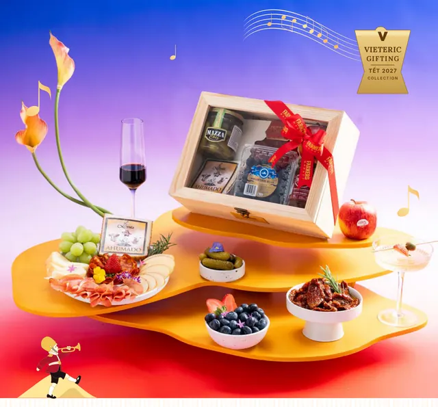 Set quà Gourmet Delights 2703