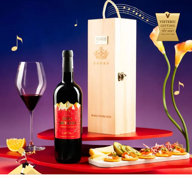 Set quà Wine Fortune 2701