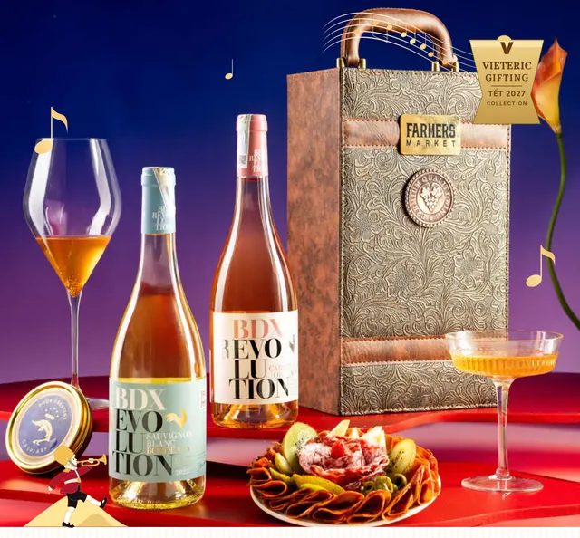 Set quà Wine Prosperity 2703