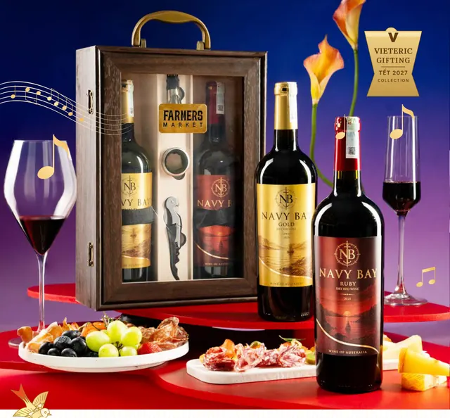 Set quà Wine Prosperity 2704